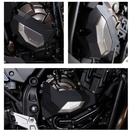 _Protecteurs Couvercle Embrayage et Allumage Kit Polisport Kawasaki Z650/Ninja 650 17-22 | 91107-P | Greenland MX_