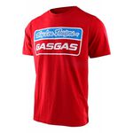 _T-Shirt Troy Lee Designs Gas Gas Team Stock Rouge | 701600002-P | Greenland MX_