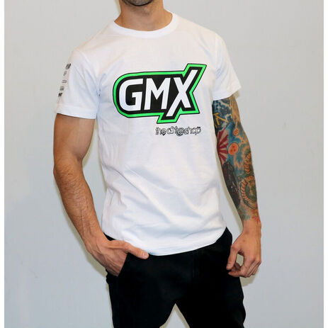 _T-shirt Logo GMX Blanc | PU-TGMX16WT | Greenland MX_
