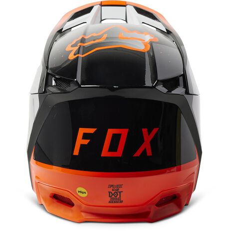 _Casque Fox V2 Vizen Orange Fluo | 29650-824 | Greenland MX_