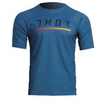 _ Maillot Manches Courtes Thor Assist MTB Caliber Turquoise | 5020-0013-P | Greenland MX_