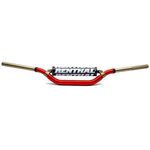 _Guidon Renthal Twin Wall Rouge | 99RTTWRD-P | Greenland MX_