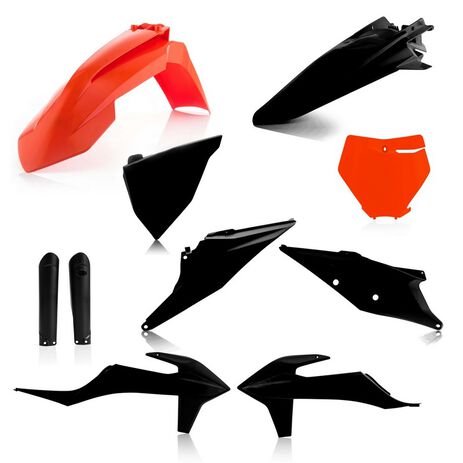 _Full Kit Plastiques Acerbis KTM SX/SX-F 19-.. Noir/Orange | 0023479.313-P | Greenland MX_