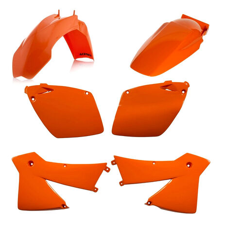 _Kit Plastiques Acerbis KTM SX-F 450/525 EXC-F 400/450/500 03 Orange | 0007526.010 | Greenland MX_