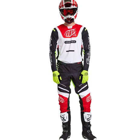 _Maillot Troy Lee Designs GP Pro Blends Blanc/Rouge | 377027032-P | Greenland MX_