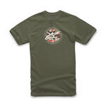 _T-Shirt Alpinestars DOT Camo Vert | 1213-72660-690-L-P | Greenland MX_
