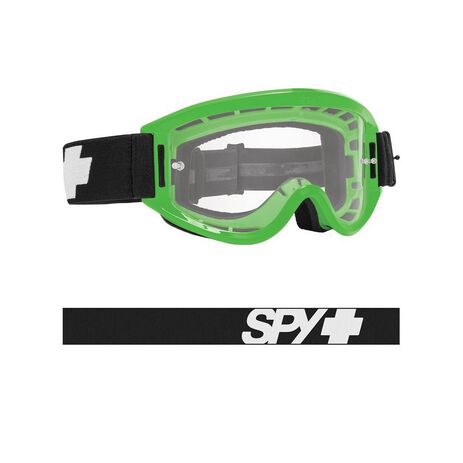 _Masque Spy Breakaway HD Transparent Vert | SPY323291233100-P | Greenland MX_