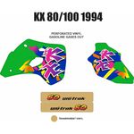 _Kit Autocollants OEM Kawasaki KX 80/100 1994 | VK-KAWAKA801994 | Greenland MX_