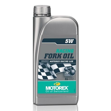 _Huile Motorex Racing Fork Oil SAE 5 W 1 Litre | MT130H00HO | Greenland MX_