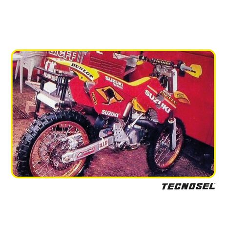 _ Housse de Selle Tecnosel Replica Team Suzuki 1998 RM 125/250 96-98 | 13V02 | Greenland MX_
