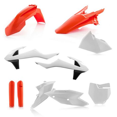 _Full Kit Plastiques Acerbis KTM SX 125/150 16-18 SX 250 17-18 SX-F 16-18 | 0021741.553.017-P | Greenland MX_