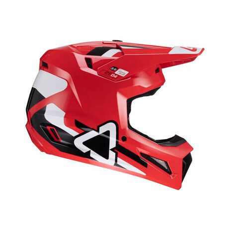 _Casque avec Masque Leatt Moto 3.5 V24 Rouge  | LB1024060440-P | Greenland MX_
