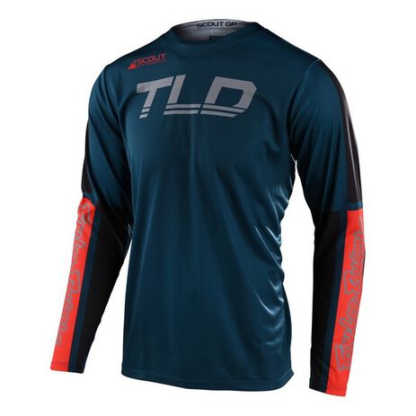 _Maillot Troy Lee Designs GP Scout Blue Marin | 367311001-P | Greenland MX_