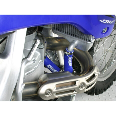 _Durites de Radiateur DRC Yamaha YZ 250 F 14-15 Bleu | D47-01-662 | Greenland MX_