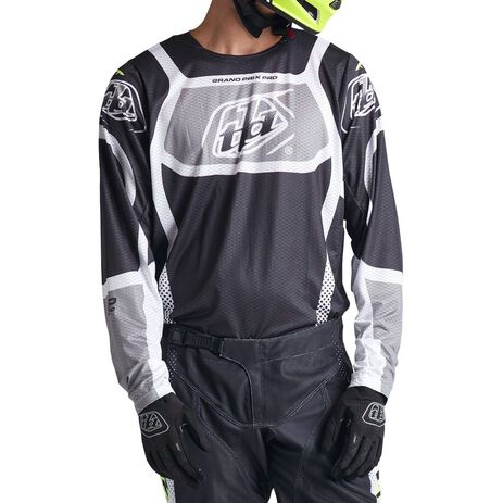 _Maillot Troy Lee Designs GP Pro Air Bands Phantom Gris | 378519002-P | Greenland MX_