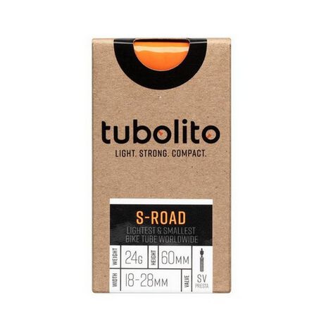 _Chambre a Air Tubolito S-Tubo Road (700C X 18-28 mm) Presta 60 mm | TUB33000041 | Greenland MX_