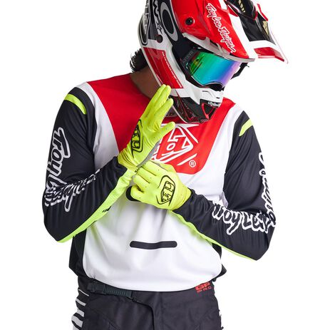 _Maillot Troy Lee Designs GP Pro Blends Blanc/Rouge | 377027032-P | Greenland MX_